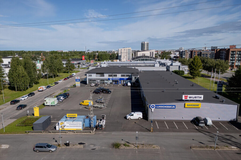 Vuokrattava toimitila Kempeleentie 9:ssa Oulun Limingantullissa